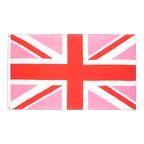 Union Jack Pink Flagge 60 x 90 cm