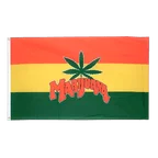 Marijuana Flagge 60 x 90 cm