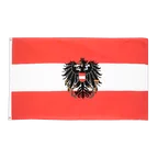 Drapeau Autriche avec aigle 60 x 90 cm