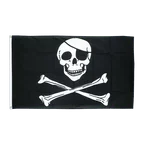 Pirat Skull and Bones Flagge 60 x 90 cm