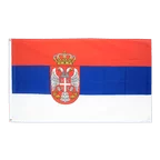 Serbia with crest 2x3 ft Flag