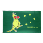 Kangourou Grand drapeau 150 x 250 cm
