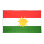 Kurdistan Grand drapeau 150 x 250 cm