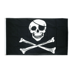 Pirat Skull and Bones Flagge 150 x 250 cm