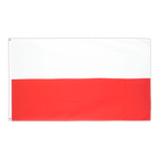 Pologne Grand drapeau 150 x 250 cm