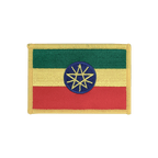 Äthiopien mit Stern Aufnäher 6 x 8 cm