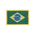 Brasilien Aufnäher 6 x 8 cm