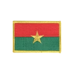 Burkina Faso Aufnäher 6 x 8 cm