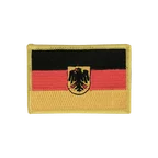 Deutschland Dienstflagge Aufnäher 6 x 8 cm