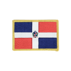 Dominikanische Republik Aufnäher 6 x 8 cm