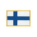 Finnland Aufnäher 6 x 8 cm