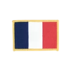 Frankreich Aufnäher 6 x 8 cm