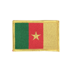 Cameroun Écusson 6 x 8 cm