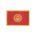 Kirgisistan Aufnäher 6 x 8 cm