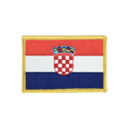 Kroatien Aufnäher 6 x 8 cm