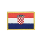 Kroatien Aufnäher 6 x 8 cm