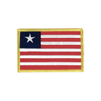 Liberia Aufnäher 6 x 8 cm