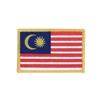 Malaysia Aufnäher 6 x 8 cm