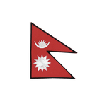 Nepal Aufnäher 6 x 8 cm