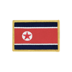 Nordkorea Aufnäher 6 x 8 cm