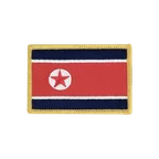 Nordkorea Aufnäher 6 x 8 cm