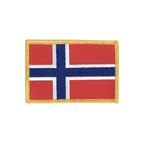 Norwegen Aufnäher 6 x 8 cm