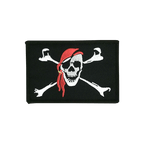 Pirate avec foulard Écusson 6 x 8 cm