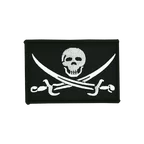 Pirate with sabre Flag Patch