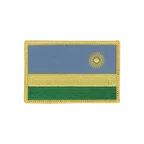 Ruanda Aufnäher 6 x 8 cm