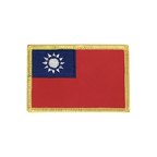 Taiwan Écusson 6 x 8 cm