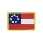 USA Südstaaten Stars and Bars 1861 Aufnäher 6 x 8 cm