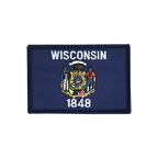 Wisconsin Aufnäher 6 x 8 cm