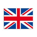 Great Britain Flag Sticker 3x4", 5 pcs