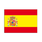 Espagne Autocollant drapeau 7 x 10 cm, 5 pcs