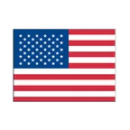 USA Flag Sticker 3x4", 5 pcs