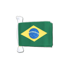 Brésil Guirlande fanion 15 x 22 cm