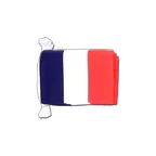Frankreich Fahnenkette 15 x 22 cm