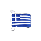 Griechenland Fahnenkette 15 x 22 cm