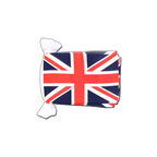 Royaume-Uni Guirlande fanion 15 x 22 cm
