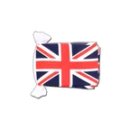 Guirlande fanion Royaume-Uni 15 x 22 cm