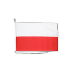 Pologne Drapeau pour bateau 30 x 40 cm