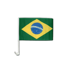 Brésil Drapeau pour voiture 30 x 40 cm