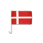 Denmark Car Flag 12x16"