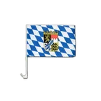 Bayern mit Wappen Autofahne 30 x 40 cm