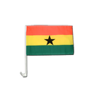 Ghana Car Flag 12x16"