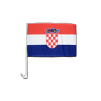 Croatie Drapeau pour voiture 30 x 40 cm