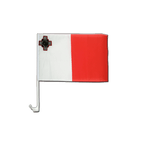 Malta Car Flag 12x16"