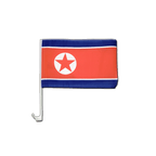 Nordkorea Autofahne 30 x 40 cm