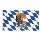 Bayern mit Wappen Flagge 150 x 250 cm