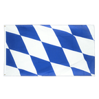 Bavière sans blason Grand drapeau 150 x 250 cm